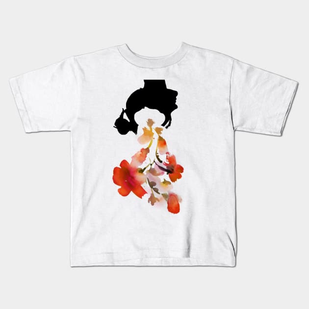 Pretty World Flower Head Kids T-Shirt by Pretty World